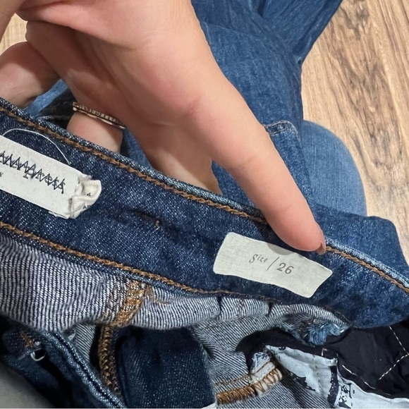 Anthropologie Pilcro High Rise Wide Leg Snap Bottom Jeans - Picture 10 of 13